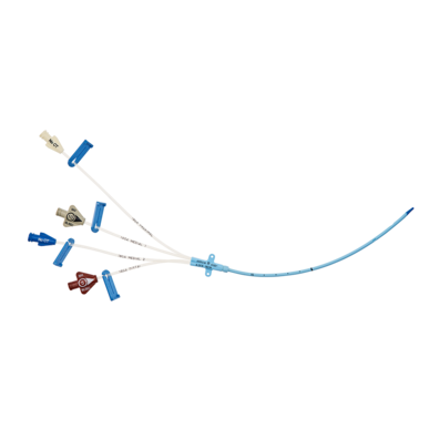 Pressure Injectable Arrowg+ard Blue Plus® Four-Lumen CVC