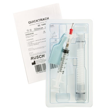 The Rüsch® QuickTrach® Emergency Cricothyrotomy Kit