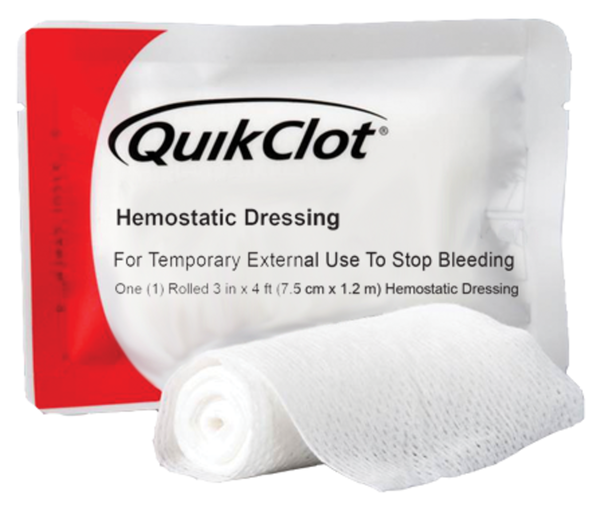 QuikClot® Public Access Bleeding Control Dressings | Hemostatic ...